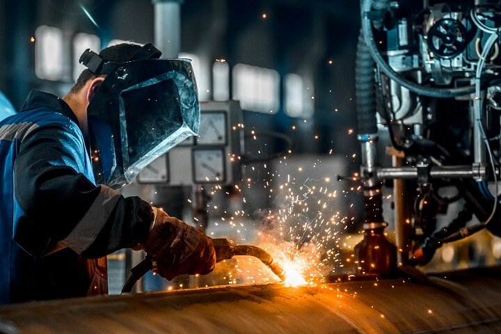 Pipe fabrication in the RhineCrest shop